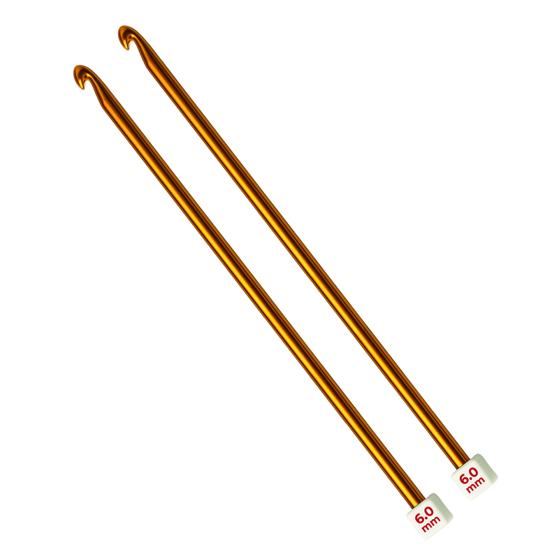 Aguja Crochet Tunecino Colores 6.0 mm Paquete x 5 Unidades Aguja Crochet Tunecino Colores 6.0 mm Paquete x 5 Unidades