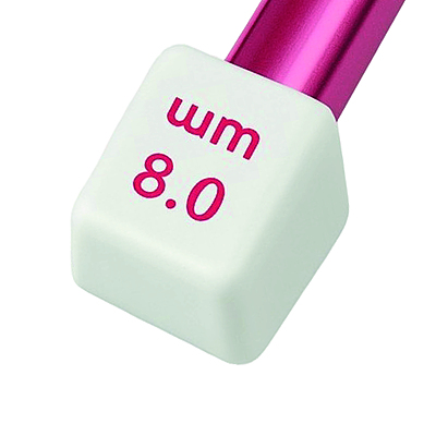 Aguja Crochet Tunecino Colores 8.0 mm Paquete x 5 Unidades Aguja Crochet Tunecino Colores 8.0 mm Paquete x 5 Unidades