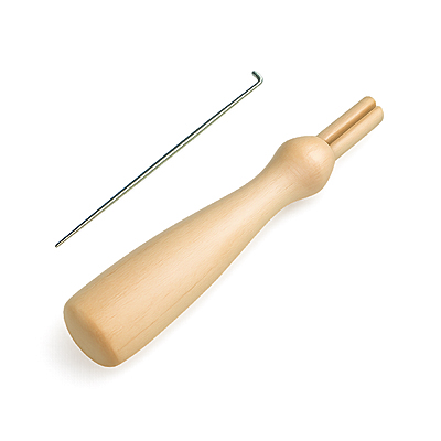 Aguja Para Felting Mini Mango De Madera paquete x 6 Aguja Para Felting Mini Mango De Madera paquete x 6