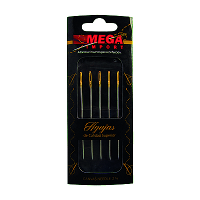 Agujeteros Capoteras 2 3/4 Ojo Dorado Paquete X 10