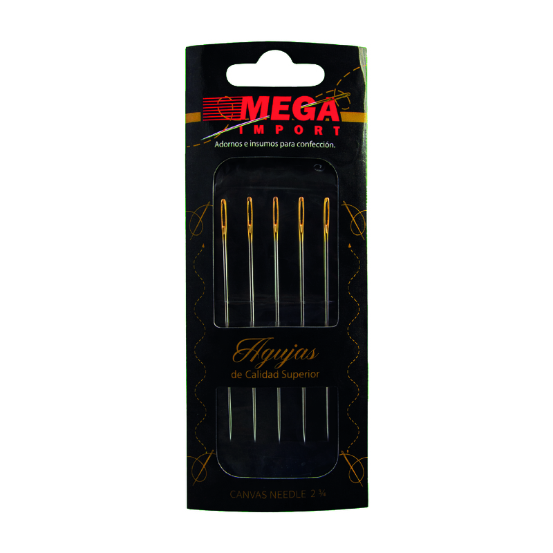 Agujeteros Capoteras 2 3/4 Ojo Dorado Paquete X 10