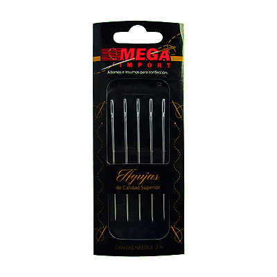 Agujeteros Capoteras 2 3/4 Ojo plateado Paquete X 10