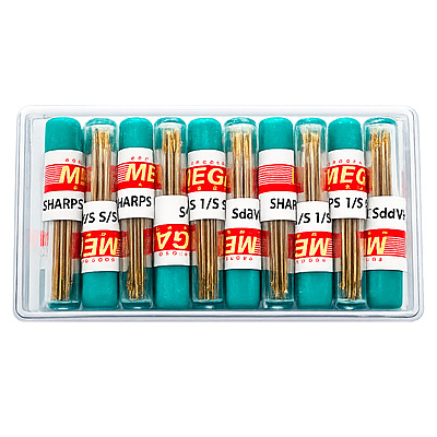 Agujetero Pony Sharps Tubo Ojo Dorado No  1/5  Caja X 20 Tubos
