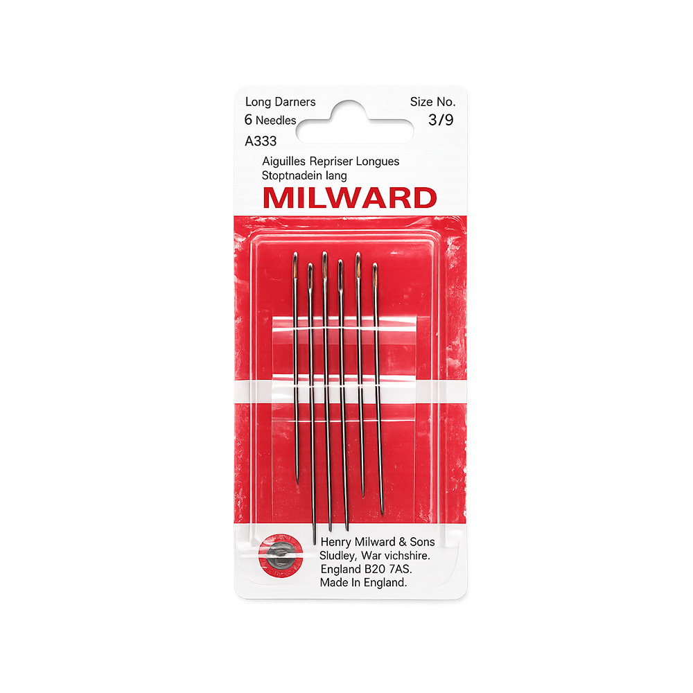 Agujetero Sewing Milward No.3/9 Caja X 24 Tarjetas