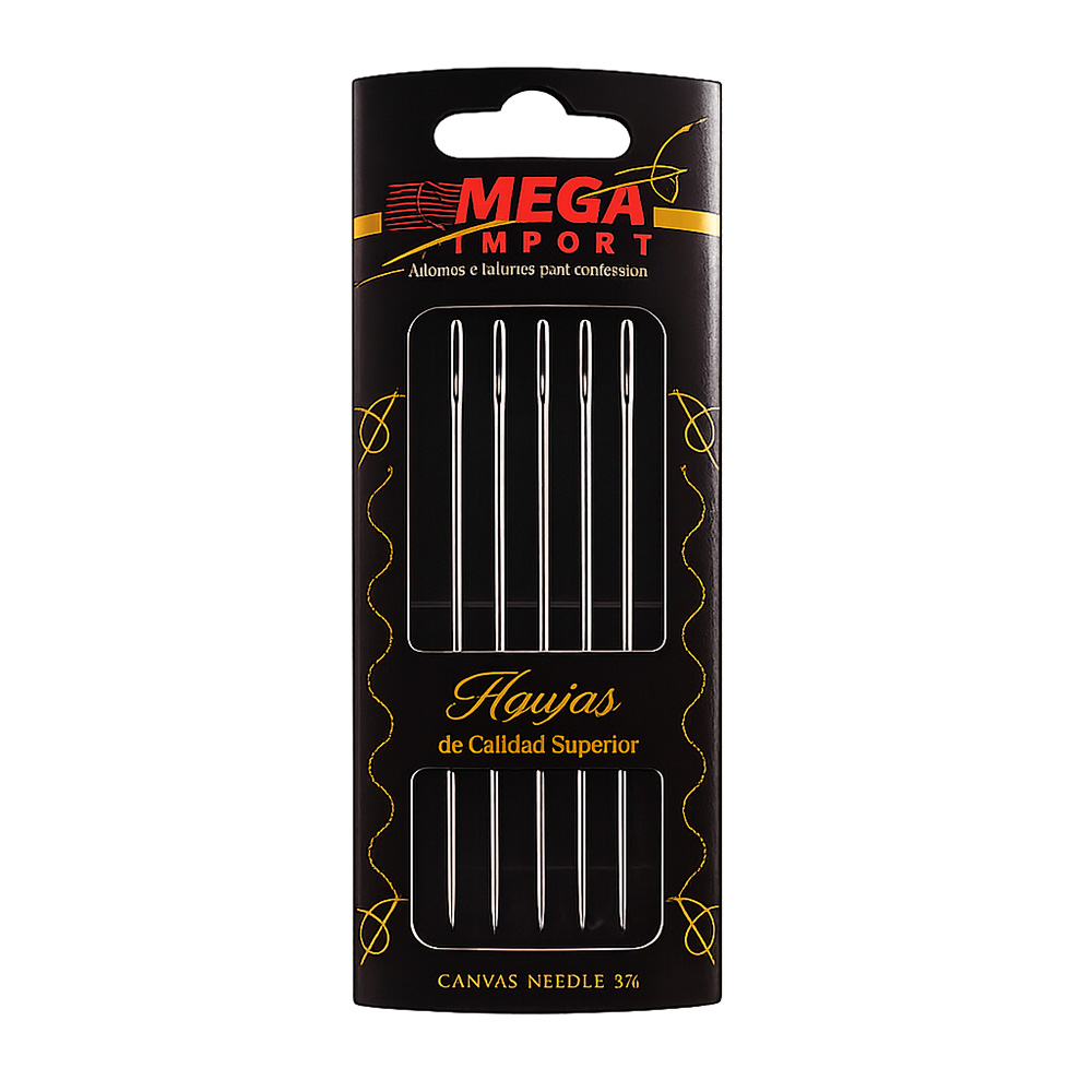 Agujeteros Capoteras 3 1/2 Ojo Plateado Paquete X 10