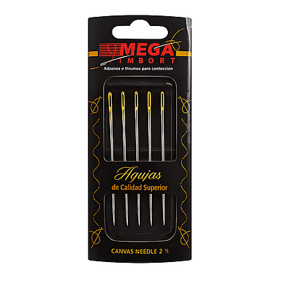 Agujeteros Capoteras 2 3/4 Ojo Dorado Paquete X 10