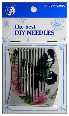 Agujeteros Para Coser Ojo Dorado con Iman