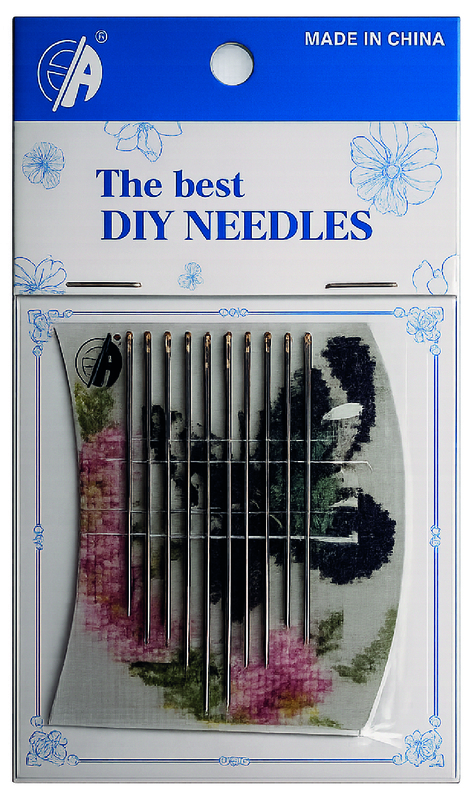 Agujeteros Para Coser Ojo Dorado con Iman