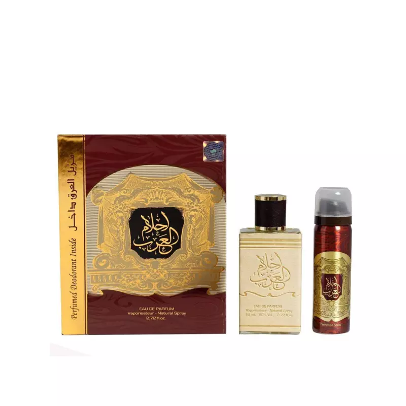 Ahlam Al Arab Eau De Perfum With Deo
