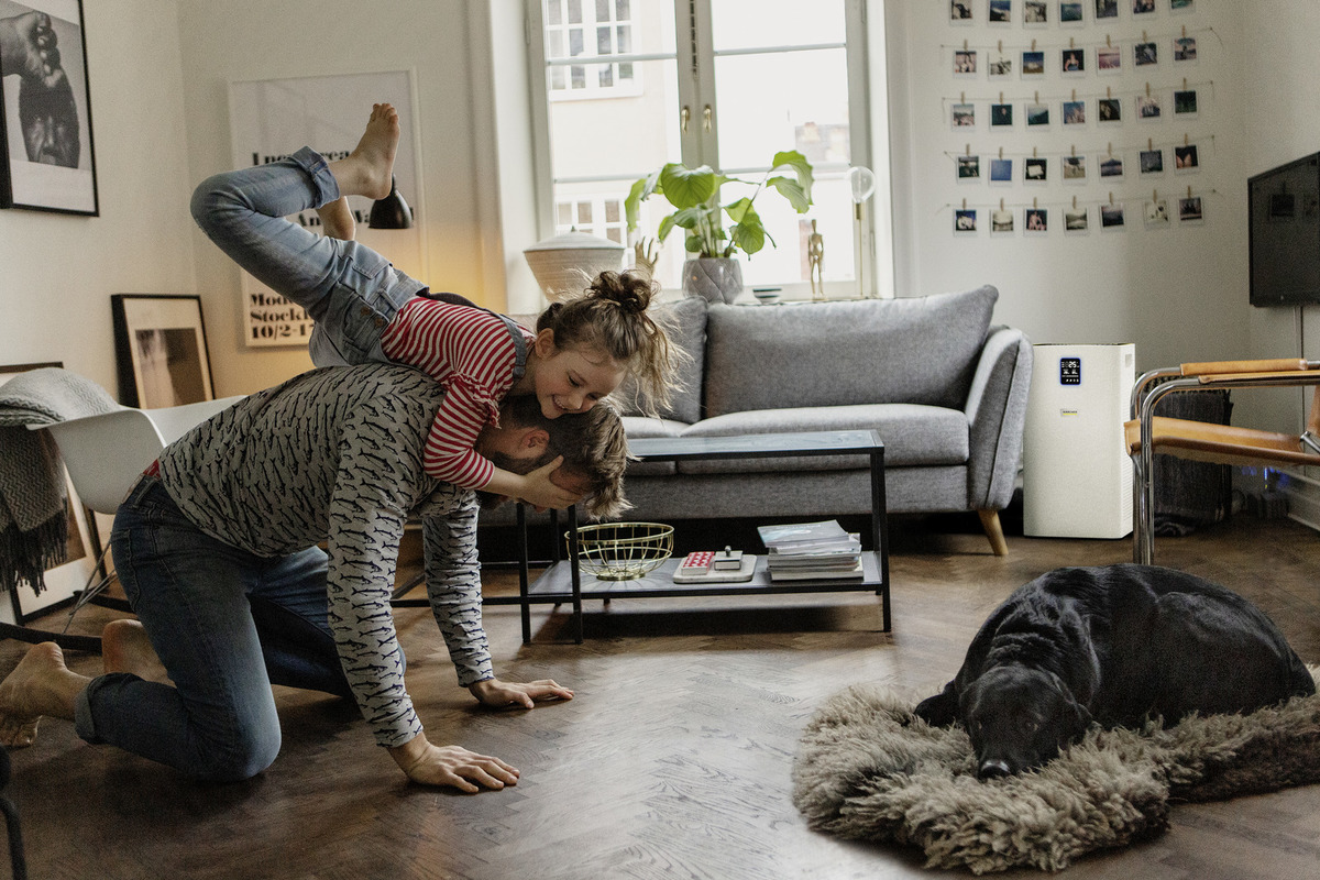 Karcher AF 50 Air Purifier with H13 HEPA & activated Carbon Filter | 1076 sq.ft Coverage | Air Quality Display