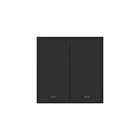Zigbee 2 Gang Key Switch-EU - Black