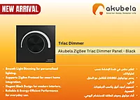 ZigBee Triac Dimmer Panel(Black)