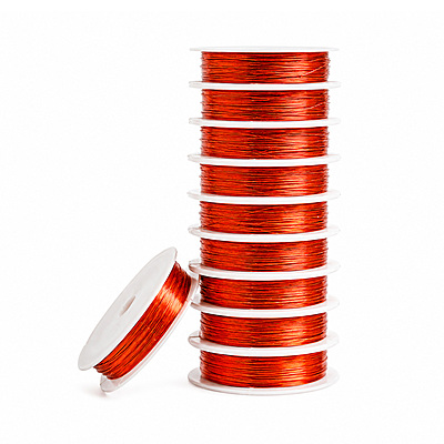 Alambre 0.4Mm *15Mts Ocre Paquete x 10 Rollos
