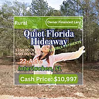 Alan Dr. & Kitty Ave. - Affordable .22 Acre Vacant Lot in Interlachen