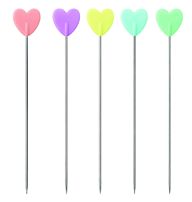 Alfiler 50Mm Figura Corazon Caja X 50 Unidades