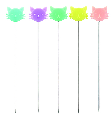 Alfiler 50Mm Figura Gato Caja X 50 Unidades Alfiler 50Mm Figura Gato Caja X 50 Unidades