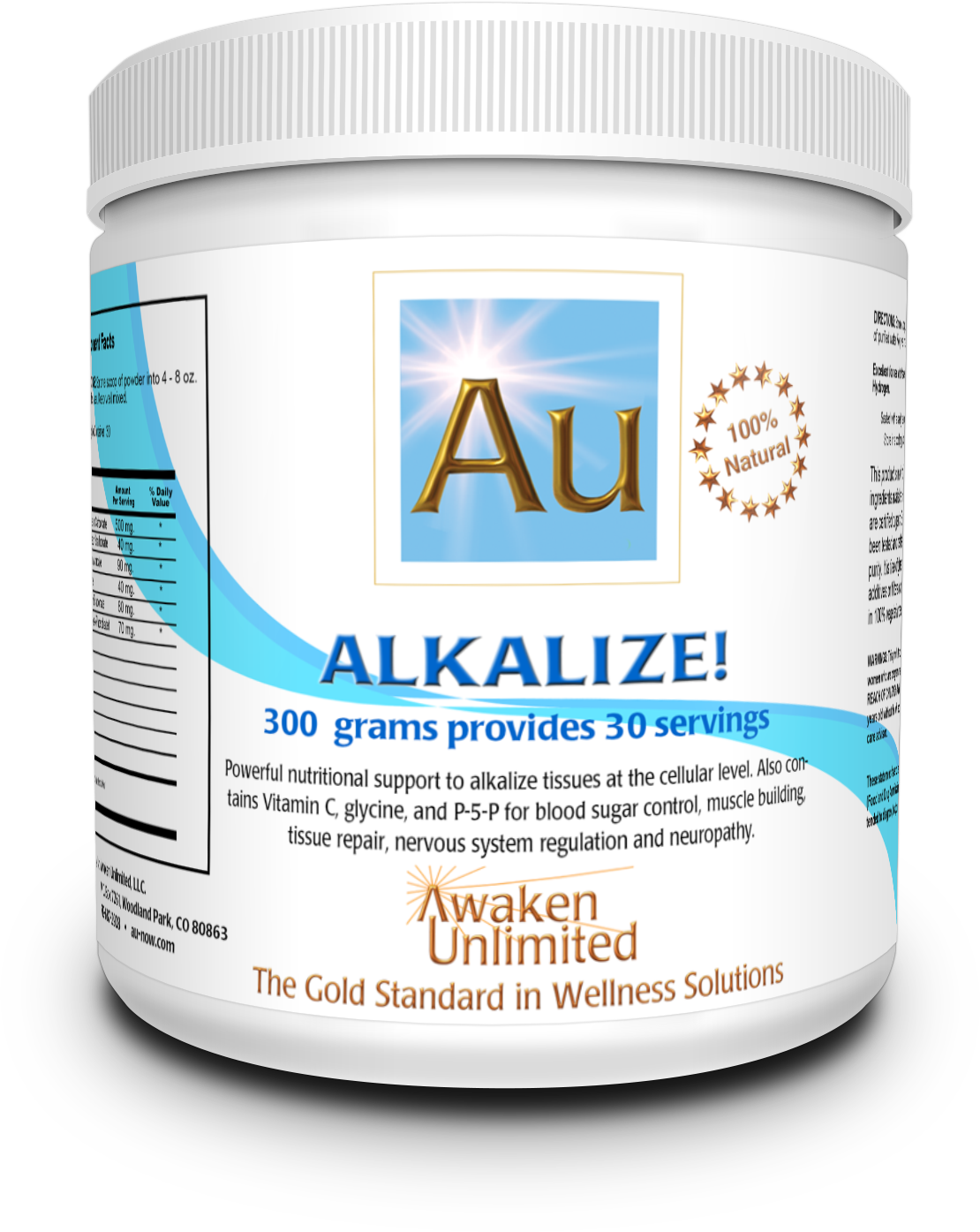 AU, NM, Alkalize, (300 G) AU, NM, Alkalize, (300 G)
