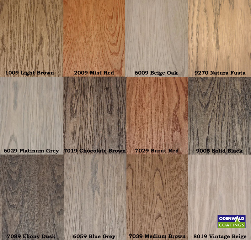 OD700 Pigmented Natural Hard Wax Oil - Internal