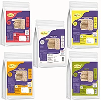 Multi-Flavour Rice Bars (150g × 5 Family Pack)