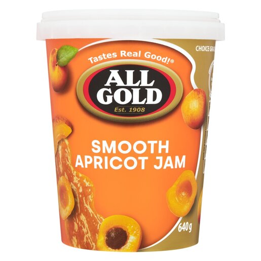 All GOLD SMOOTH APRICOT JAM 6x900g
