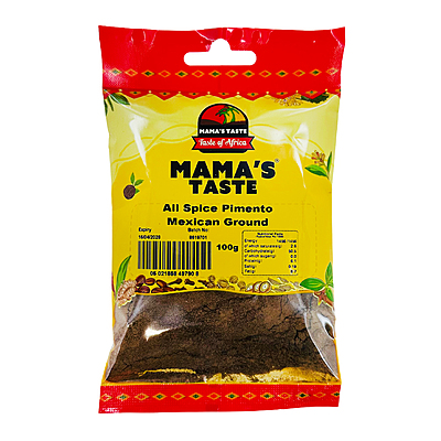 26627 Mamas Taste All Spice Pimento Mexican Whole 100g X 8