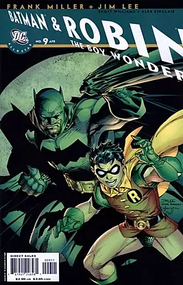 All Star Batman & Robin, the Boy Wonder #9 (DC Comics April 2008)