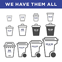 100 Count 55 Gallon Clear Heavy Duty Trash Bags