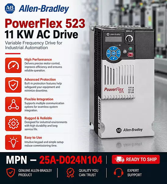 Allen-Bradley PowerFlex 523 - 11 KW AC Drive