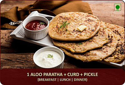 Aloo Paratha - 1 Pcs