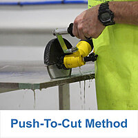 Alpha Pneumatic Wet Cutter/Grinder - 6"