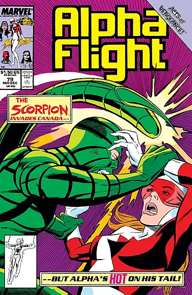 Alpha Flight #79 (Marvel Comics December 1989)
