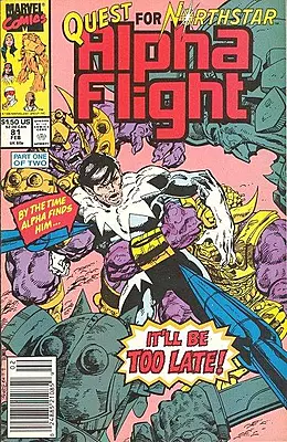 Alpha Flight #81 (Marvel Comics February 1990)