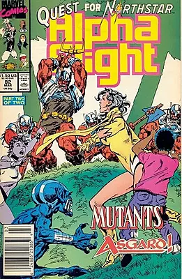 Alpha Flight #82 (Marvel Comics March 1990)