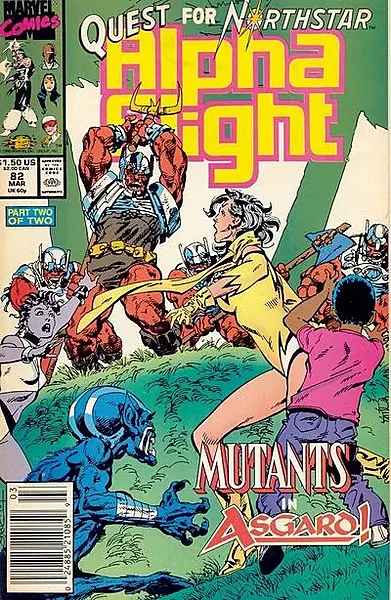 Alpha Flight #82 (Marvel Comics March 1990)