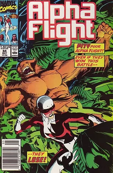 Alpha Flight #84 (Marvel Comics May 1990)