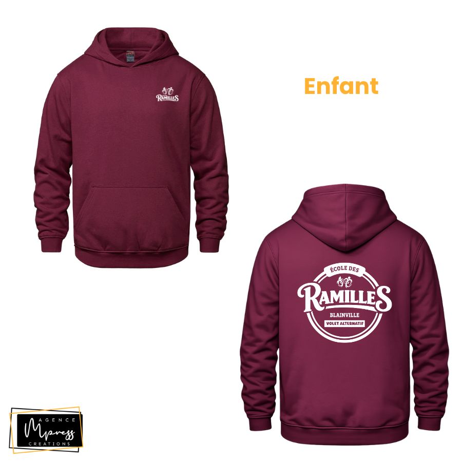 Enfant - Coton ouaté Bourgone (Alternatif) Enfant - Coton ouaté Bourgone (Alternatif)