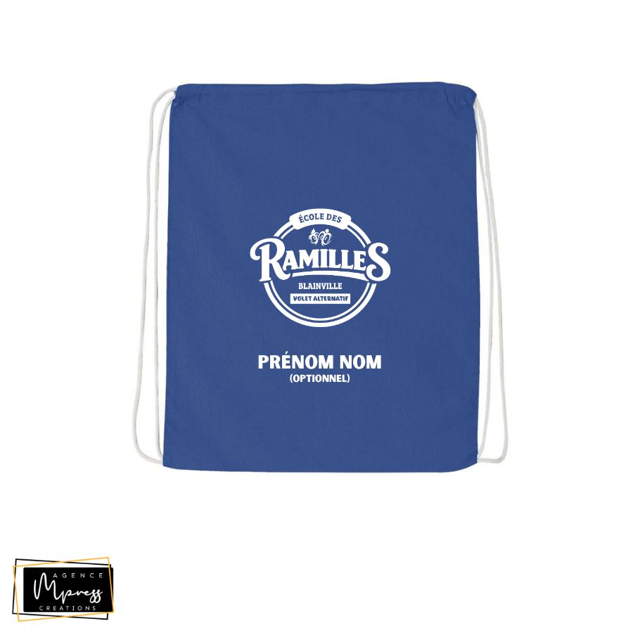 Sac à corde Bleu Royal (Alternatif)