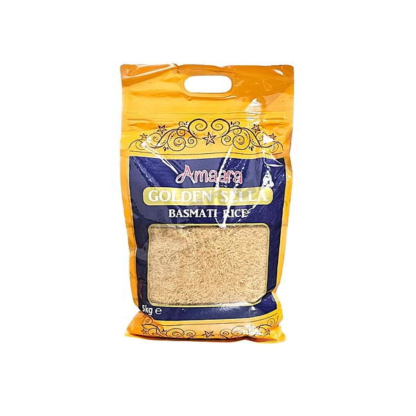 25237     Amaara Golden Sella Basmati Rice 5kg