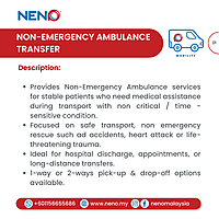 Non-Emergency Ambulance Transfer