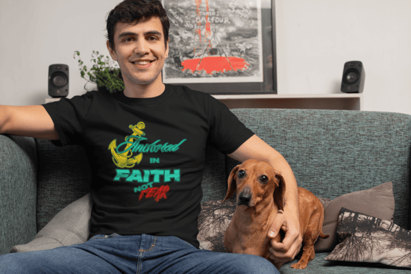 Men's Anchored in Faith T-shirt