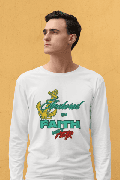 Men's Anchored in Faith Long Sleeve