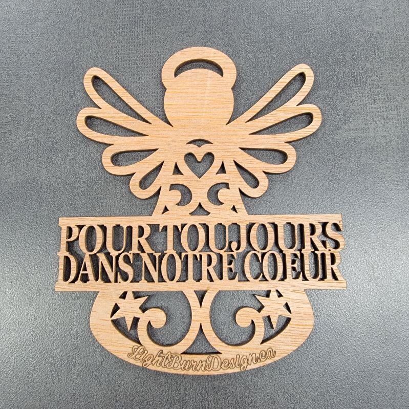 Ornement de Noël - Ange/Clôche