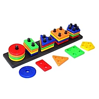 Angle Geometric Plastic Blocks, Sorting & Stacking Toy