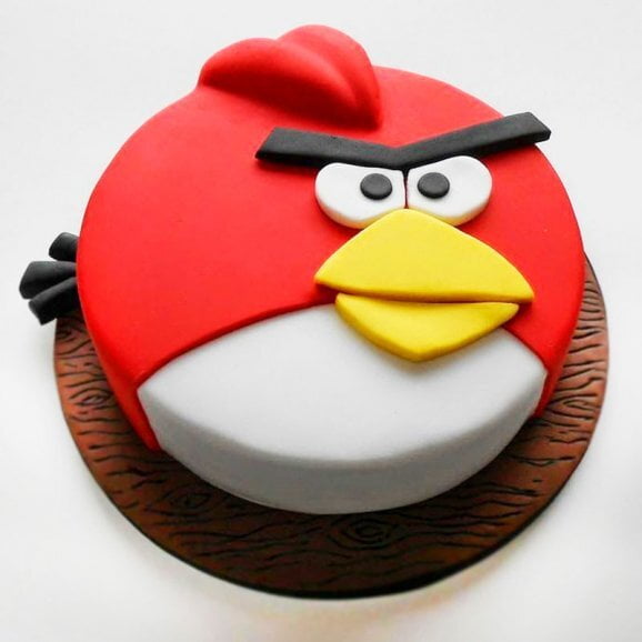 Angry Bird Cake 1KG Angry Bird Cake 1KG