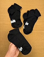 Ankle Black Socks 3 Pcs