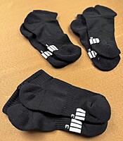 Ankle Black Socks 3 Pcs