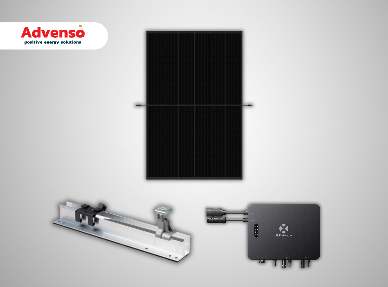 1 Stekkerpaneel met ApSystems omvormer – Staaldak/Trapeziumplaat 1 Stekkerpaneel met ApSystems omvormer – Staaldak/Trapeziumplaat