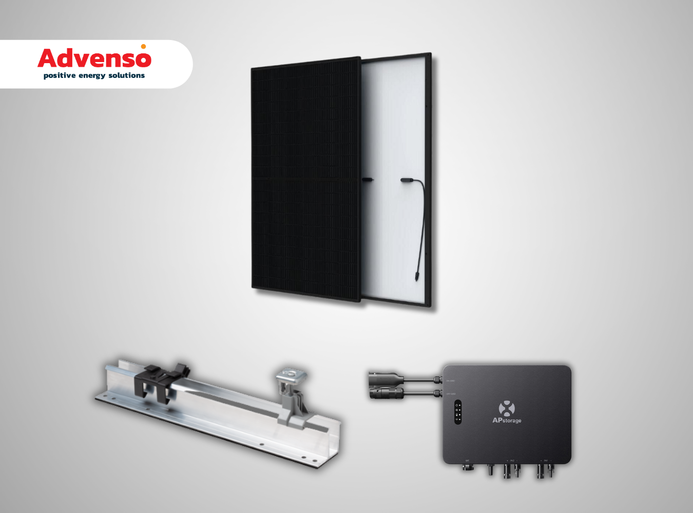 2 Stekkerpanelen met ApSystems omvormer – Staaldak/Trapeziumplaat 2 Stekkerpanelen met ApSystems omvormer – Staaldak/Trapeziumplaat