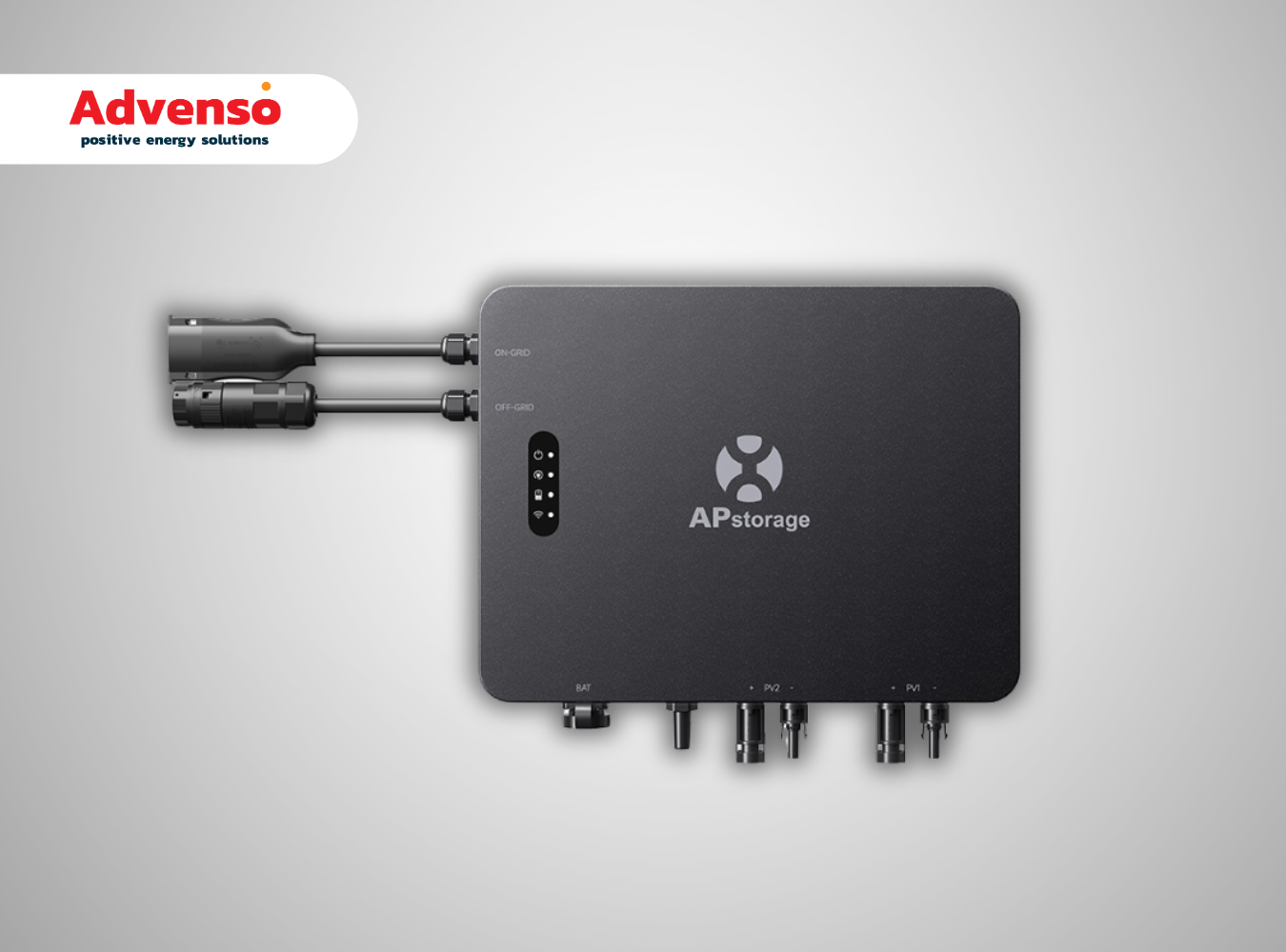 1 Stekkerpaneel met ApSystems omvormer – Plat dak 1 Stekkerpaneel met ApSystems omvormer – Plat dak