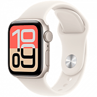 Apple Watch SE 3 GPS 40 mm Starlight Aluminium Case with Starlight Sport Band-M/L,Model A3324